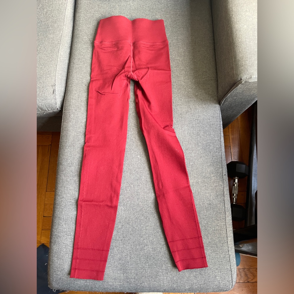 Fabletics red leggings